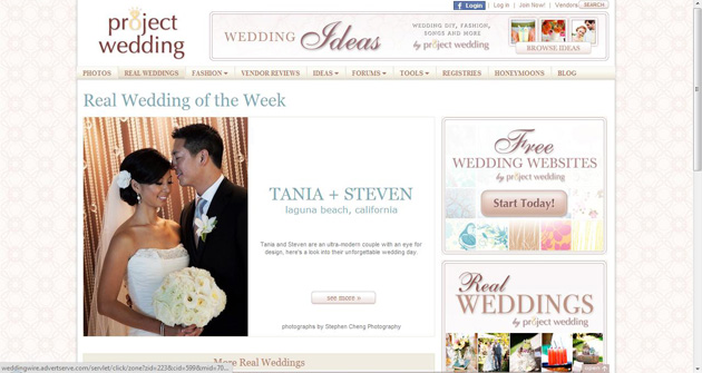 Ritz Carlton Laguna Niguel Wedding Photos featured on Project Wedding