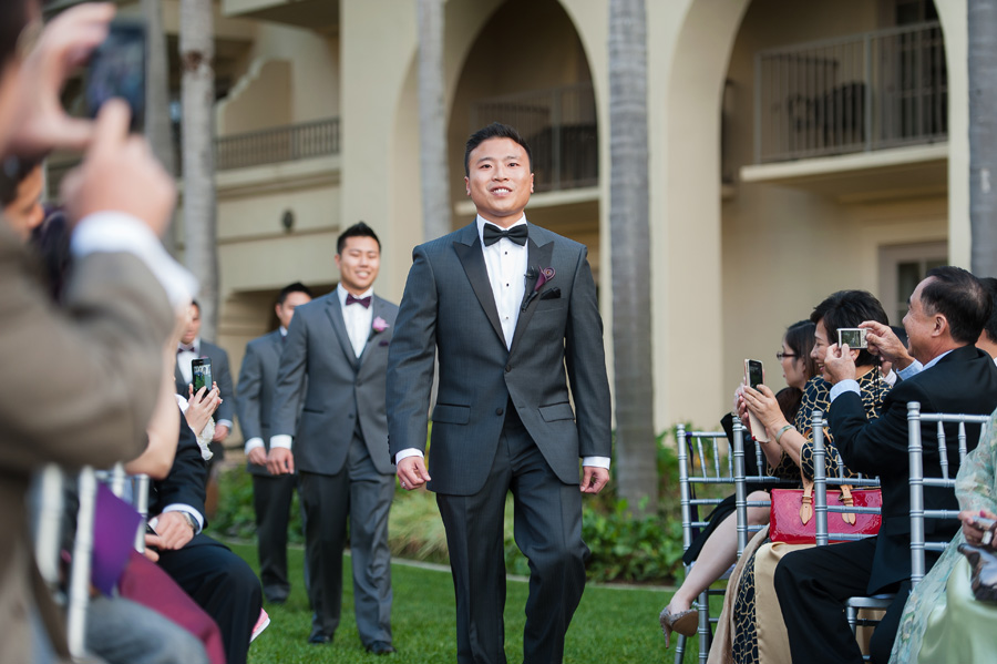 Ritz Carlton Laguna Niguel Wedding by Lin and Jirsa 18 Ceremony