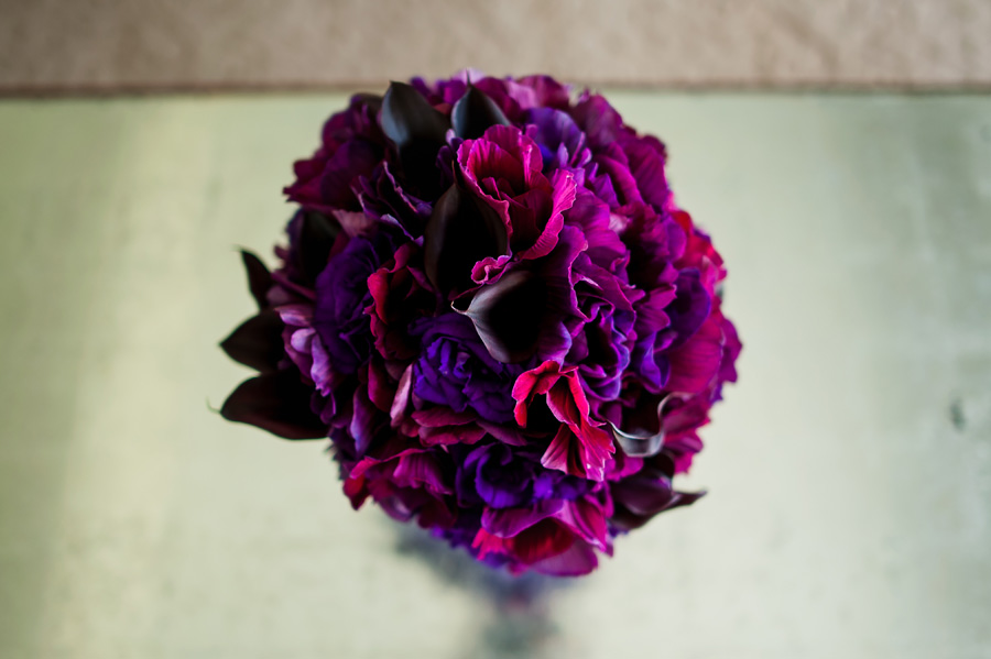 Ritz Carlton Laguna Niguel Wedding by Lin and Jirsa 3 Bridal Bouquet Purple Bouquet