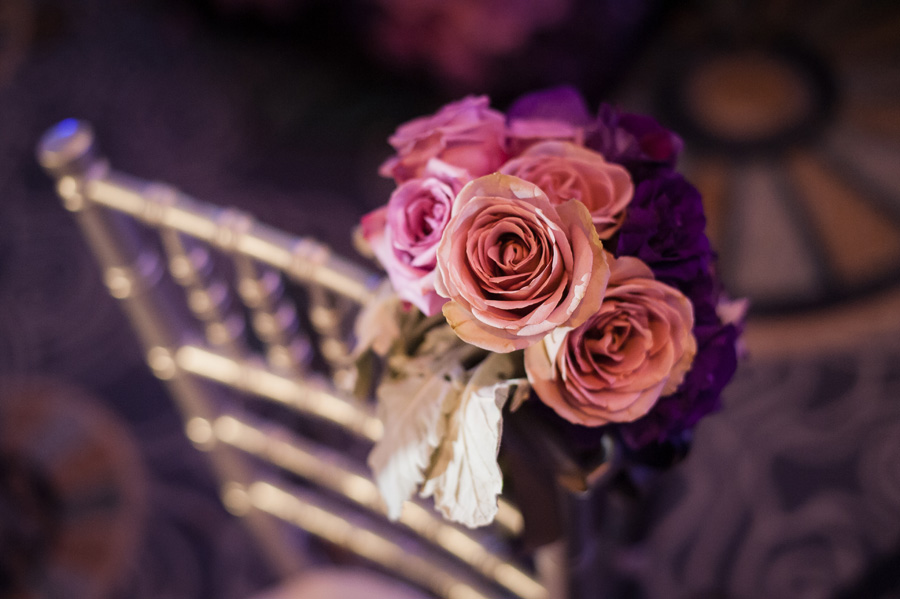 Ritz Carlton Laguna Niguel Wedding by Lin and Jirsa 30 Purple Chair Decor