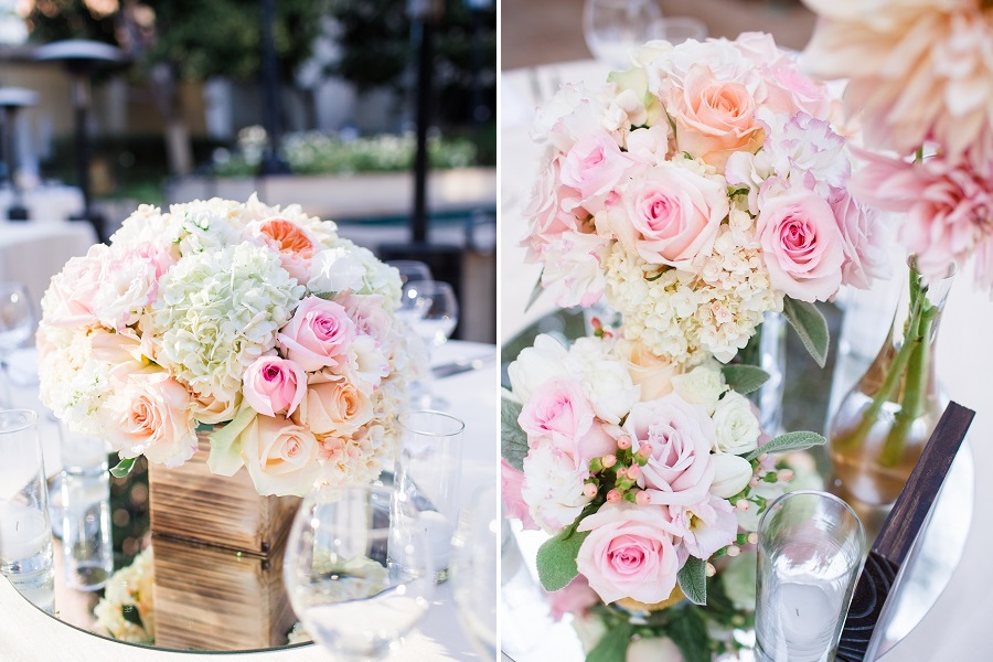 9 Cafe Pinot Wedding by Christine Farah Photography Centerpiece A