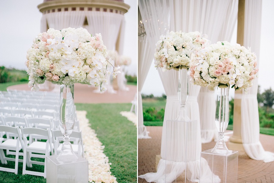 11 Pelican Hill Wedding by Steve Steinhardt Ceremony Details A