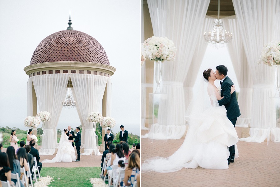 14 Pelican Hill Wedding by Steve Steinhardt Ceremony A