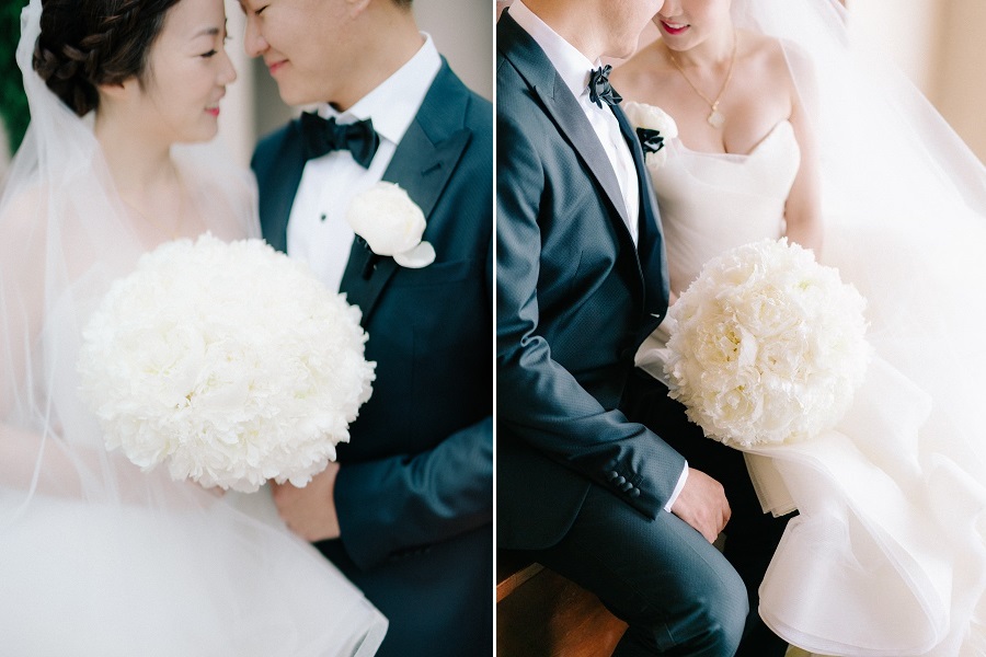 7 Pelican Hill Wedding by Steve Steinhardt Bride and Groom