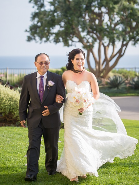 19_Ritz Carlton Laguna Niguel Wedding by KLK Photography_Ceremony Processional 3