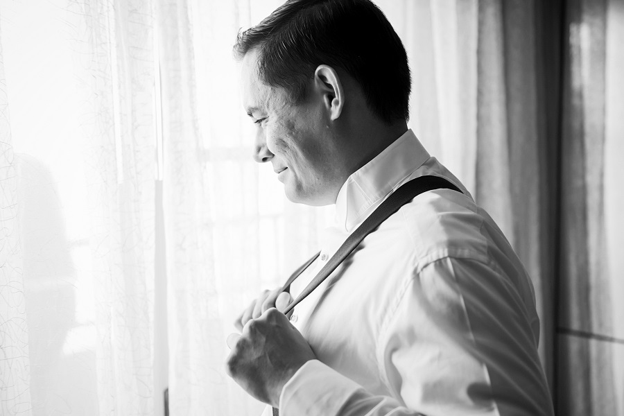 6_Ritz Carlton Laguna Niguel Wedding by KLK Photography_Getting Ready Groom