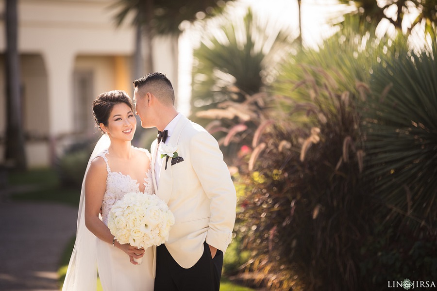 10 Ritz Carlton Laguna Niguel Wedding by Lin and Jirsa Bride and Groom Portraits