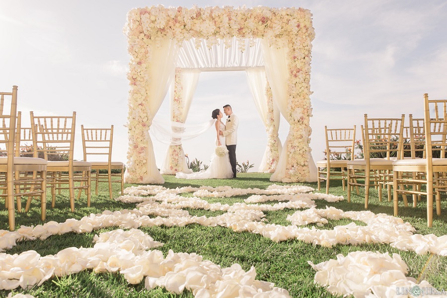 12 Ritz Carlton Laguna Niguel Wedding by Lin and Jirsa Bride and Groom Portraits
