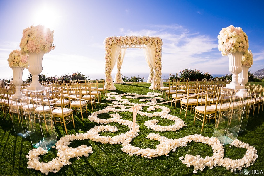 12a Ritz Carlton Laguna Niguel Wedding by Lin and Jirsa Ceremony Details