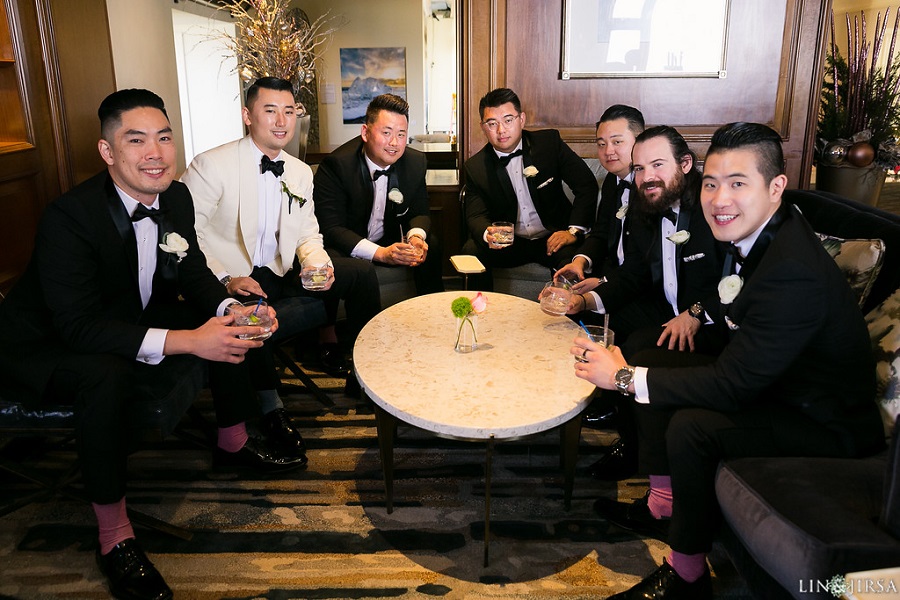 14 Ritz Carlton Laguna Niguel Wedding by Lin and Jirsa Groomsmen