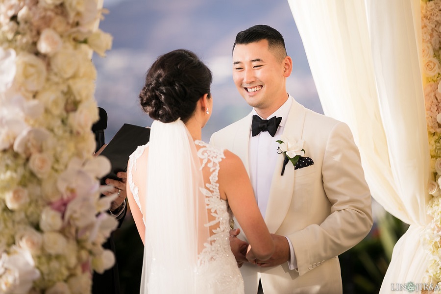 18 Ritz Carlton Laguna Niguel Wedding by Lin and Jirsa Ceremony