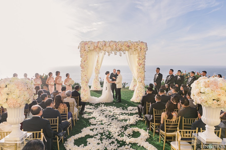 19 Ritz Carlton Laguna Niguel Wedding by Lin and Jirsa Ceremony