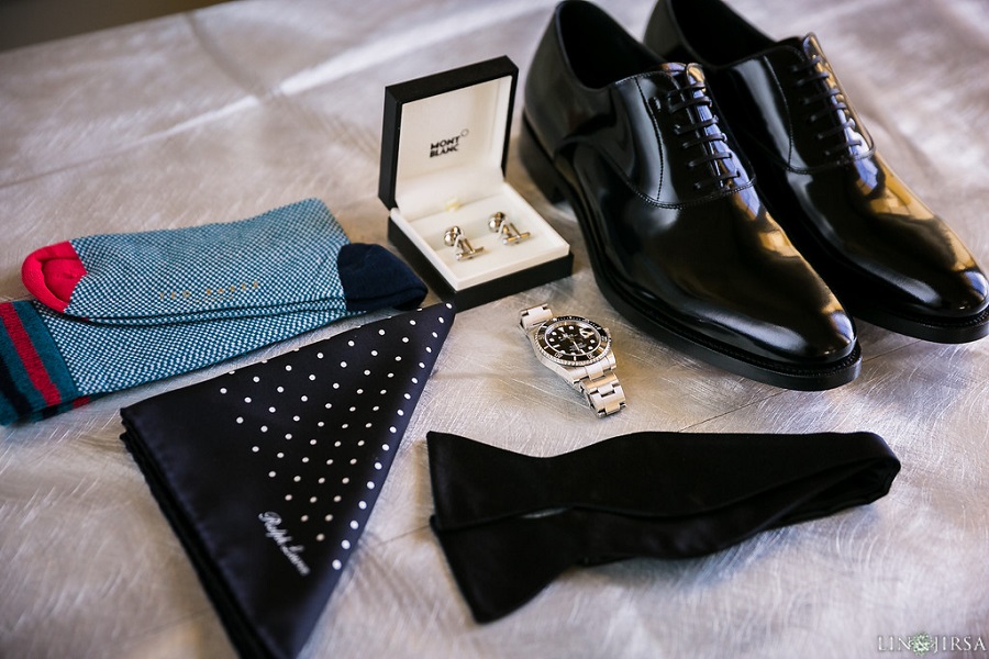 6 Ritz Carlton Laguna Niguel Wedding by Lin and Jirsa Groom Accessories