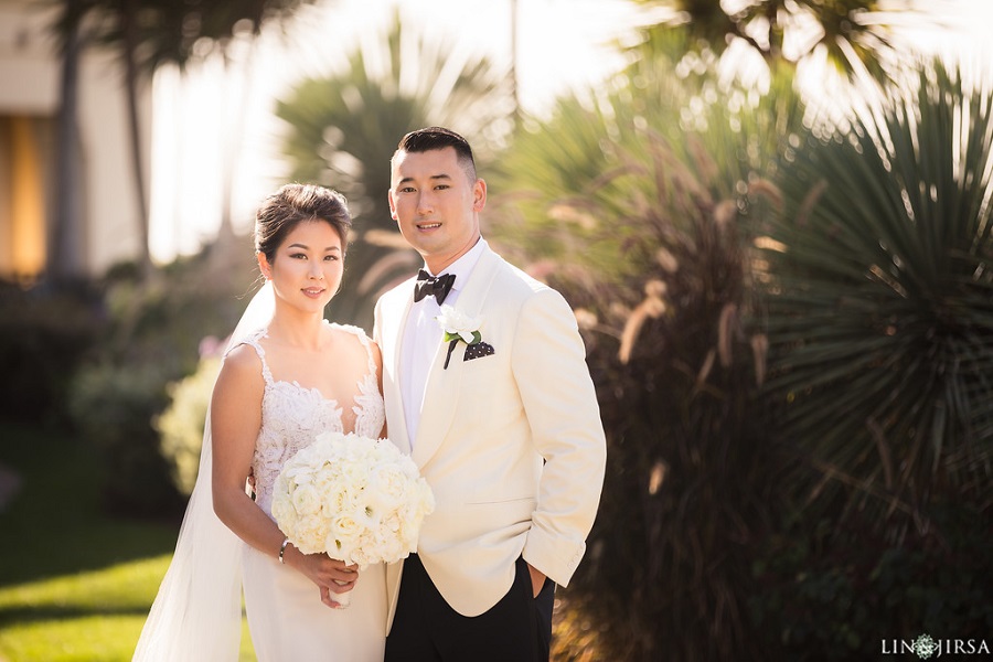 9 Ritz Carlton Laguna Niguel Wedding by Lin and Jirsa Bride and Groom Portraits