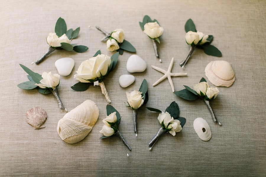 2 Ritz Carlton Laguna Niguel Wedding by Perpixel Photography Boutonnieres
