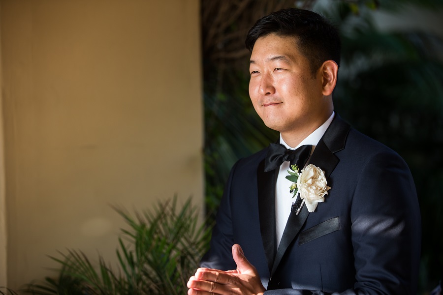 23 Ritz Carlton Laguna Niguel Wedding by DPark Photography Ceremony Groom
