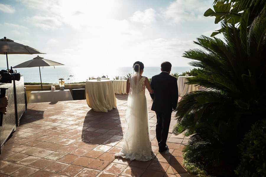 24 Ritz Carlton Laguna Niguel Wedding by DPark Photography Ceremony Processional