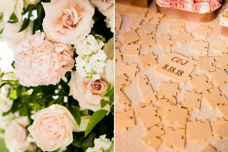 27a Ritz Carlton Laguna Niguel Wedding by Sarah Mack Photograpy Greeting Table