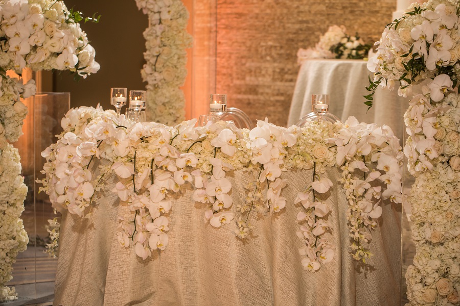 36 Ritz Carlton Laguna Niguel Wedding by DPark Photography Reception Details Sweetheart Flowers