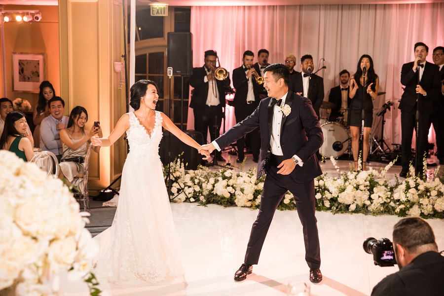 41 Ritz Carlton Laguna Niguel Wedding by DPark Photography Reception First Dance