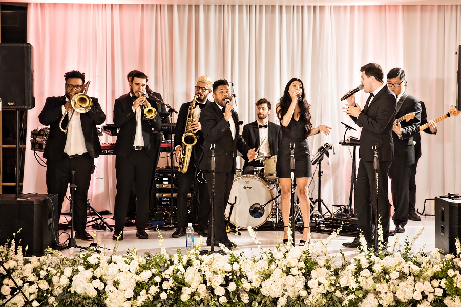 45 Ritz Carlton Laguna Niguel Wedding by DPark Photography Reception Details Downbeat LA Band