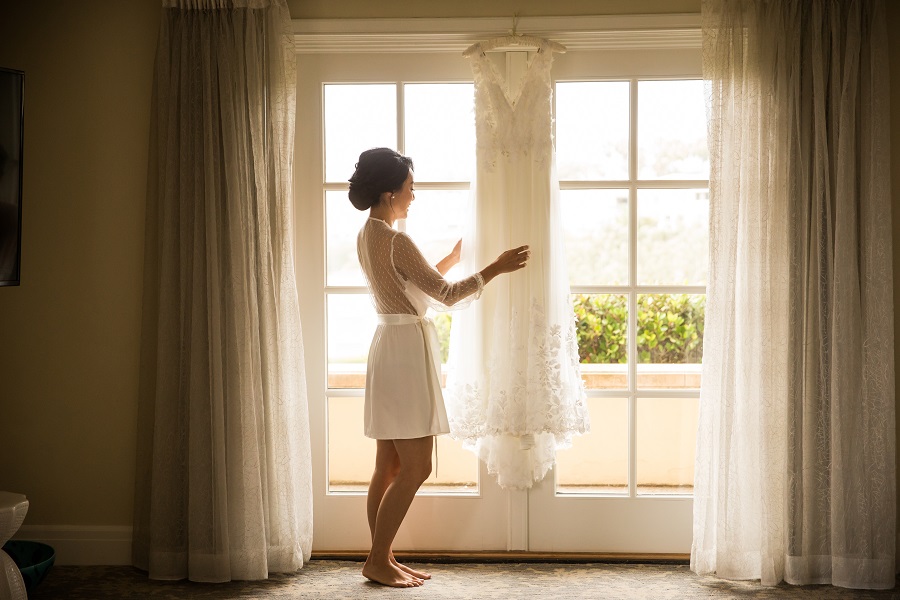 5 Ritz Carlton Laguna Niguel Wedding by DPark Photography Details Dress