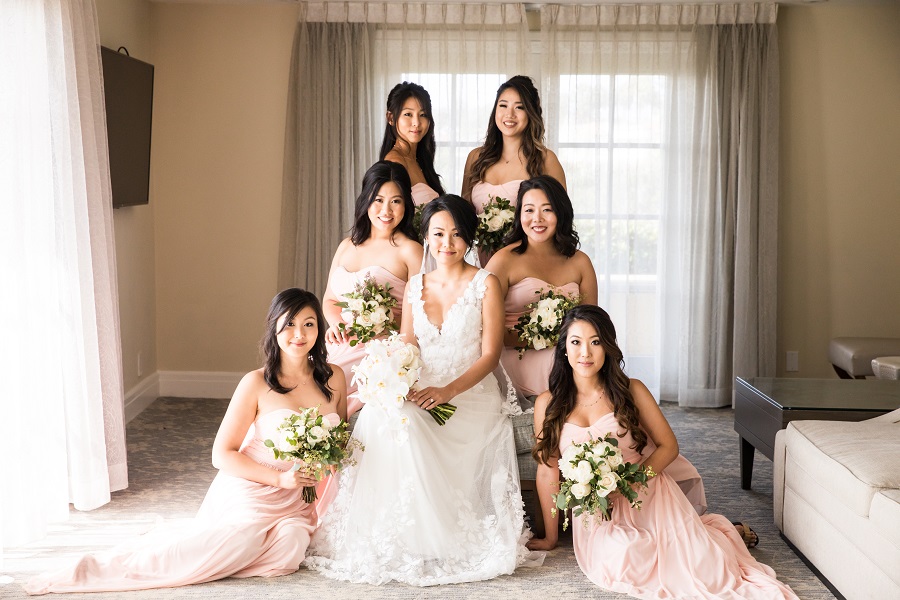 9 Ritz Carlton Laguna Niguel Wedding by DPark Photography Portraits Bridesmaids