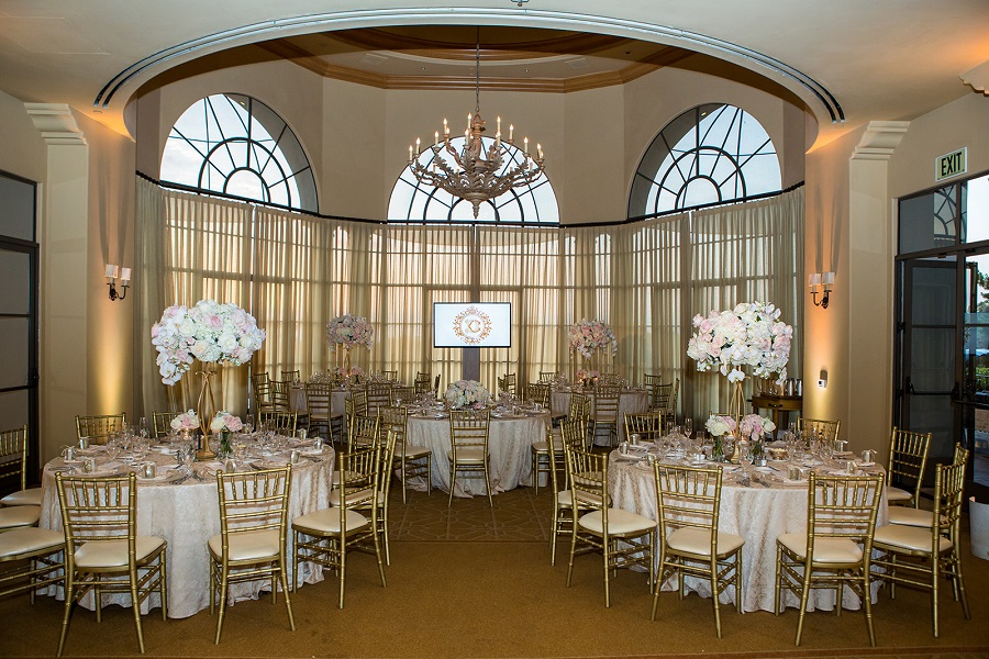 17 Pelican Hill Wedding Reception DEtails