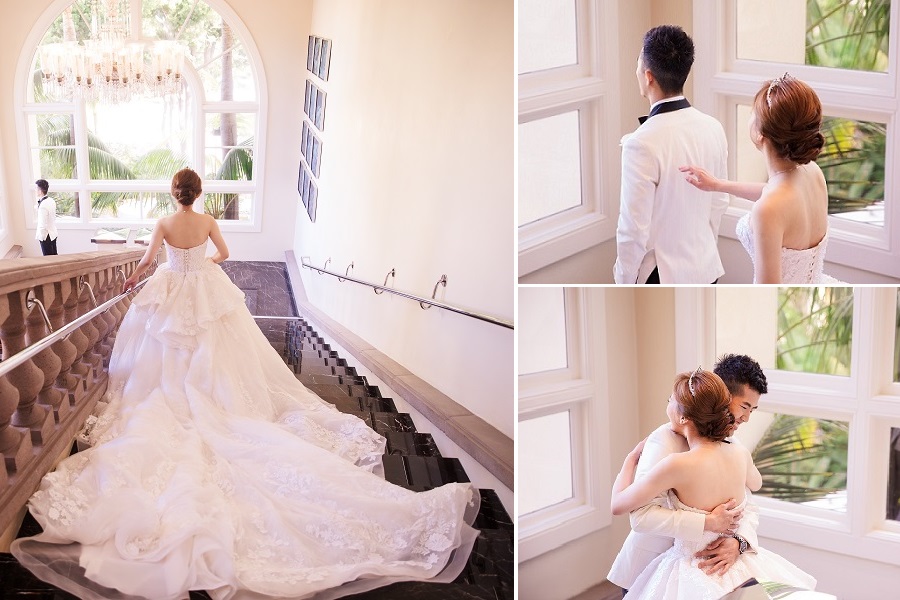 14 Ritz Carlton Laguna Niguel Wedding by Lin and Jirsa First Look