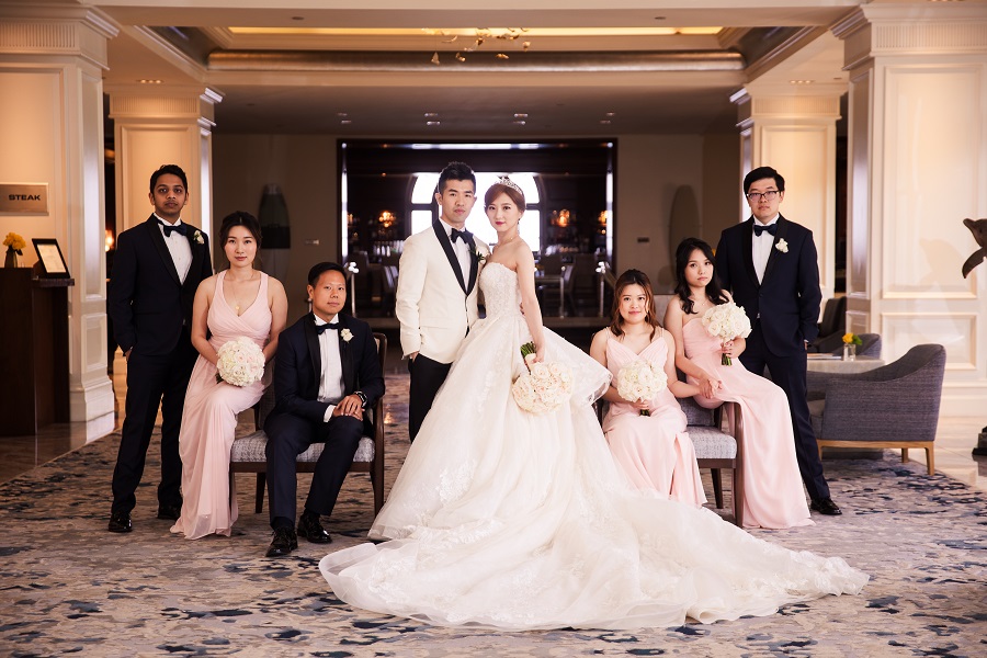 16 Ritz Carlton Laguna Niguel Wedding by Lin and Jirsa Bridal Party