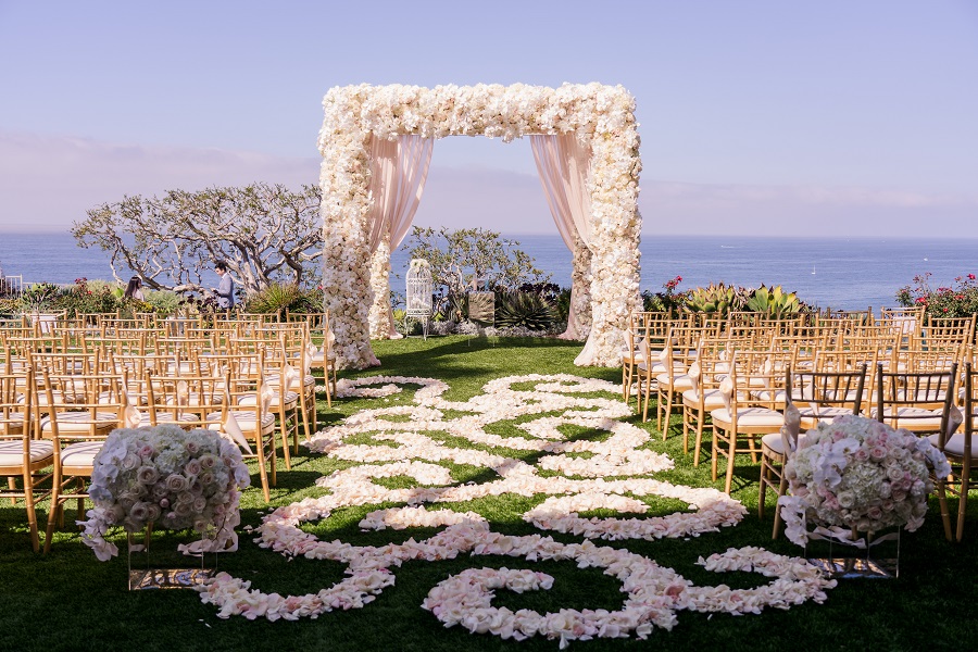 20 Ritz Carlton Laguna Niguel Wedding by Lin and Jirsa Ceremony Details