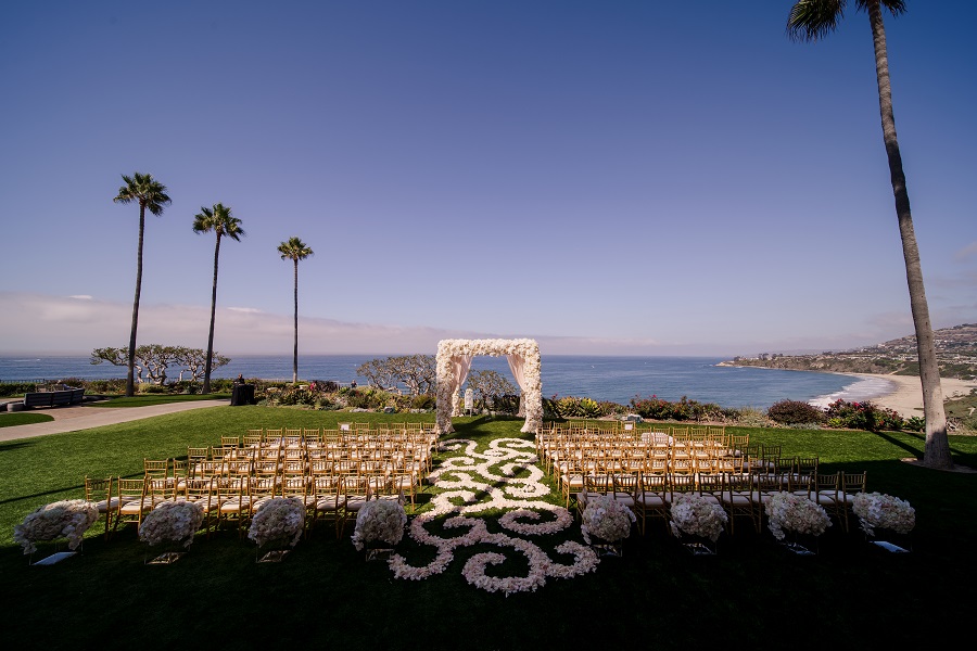 25 Ritz Carlton Laguna Niguel Wedding by Lin and Jirsa Ceremony Details