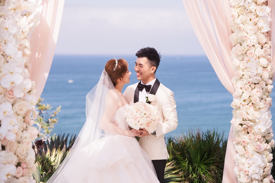 27 Ritz Carlton Laguna Niguel Wedding by Lin and Jirsa Ceremony
