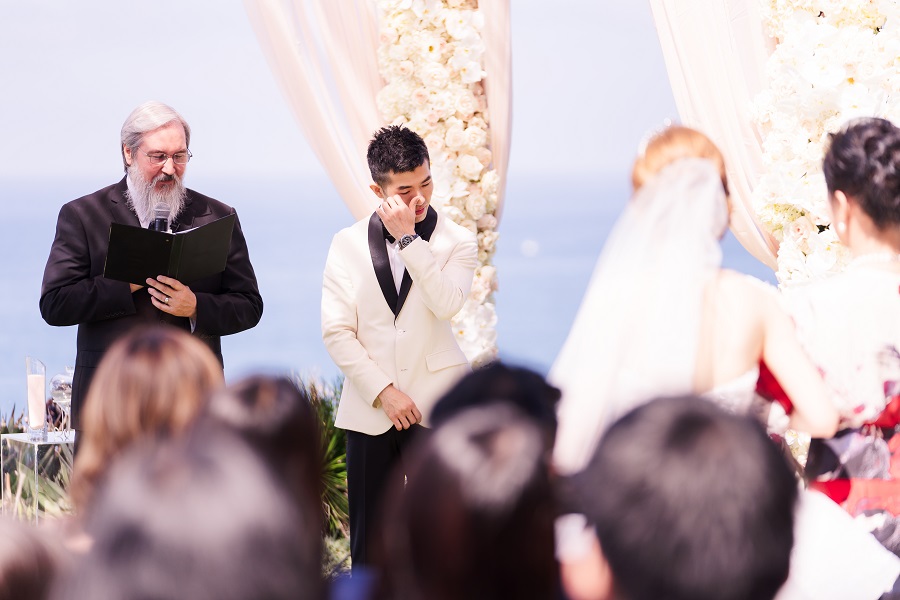 30 Ritz Carlton Laguna Niguel Wedding by Lin and Jirsa Ceremony