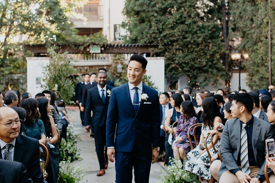 15 Franciscan Gardens Wedding by Michael Ryu Photography Ceremony