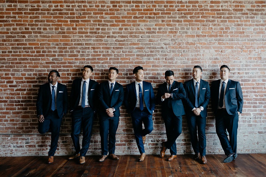 2a Franciscan Gardens Wedding by Michael Ryu Photography Groomsmen