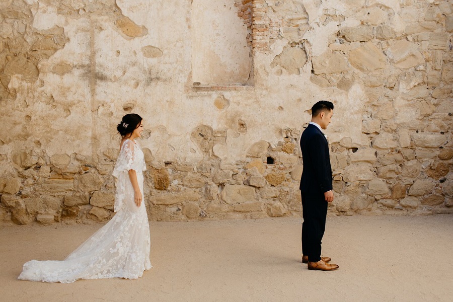 3 Franciscan Gardens Wedding by Michael Ryu Photography First look