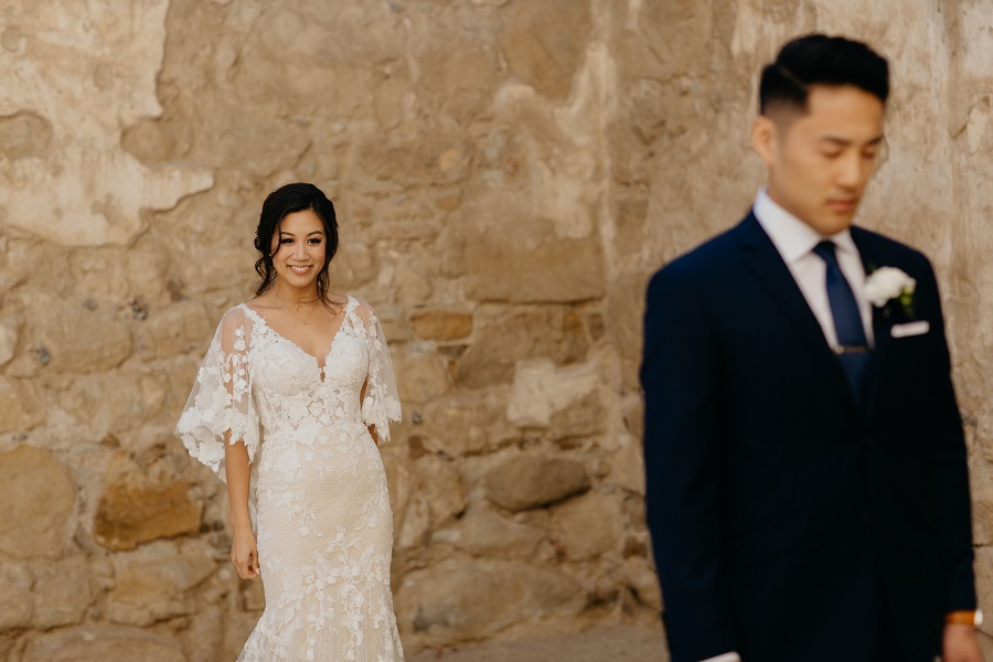 4 Franciscan Gardens Wedding by Michael Ryu Photography First Look