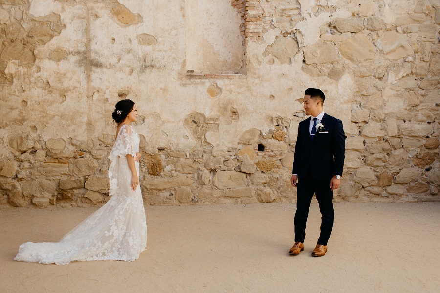 5 Franciscan Gardens Wedding by Michael Ryu Photography First Look