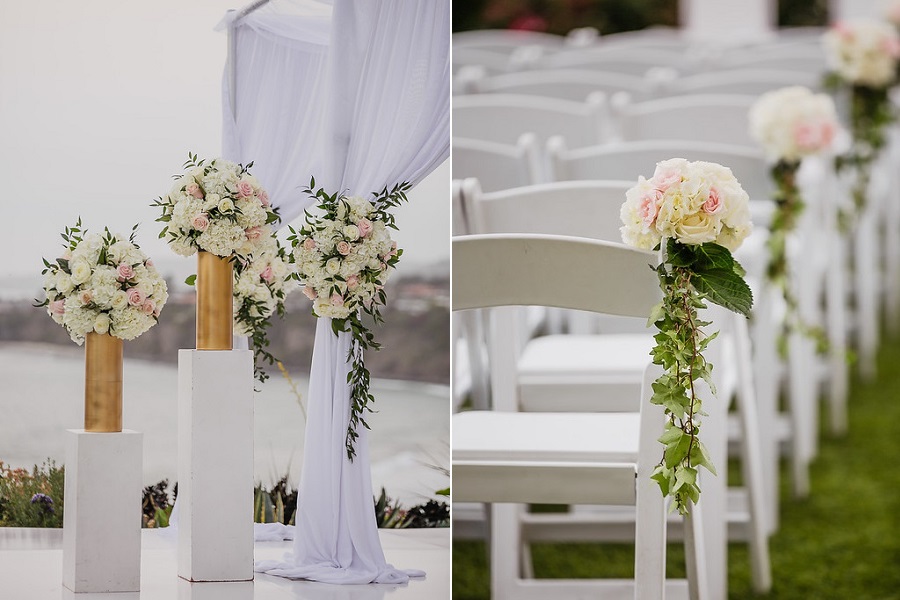 11 Ritz Carlton Laguna Niguel Wedding by Sarah Mack Ceremony Details