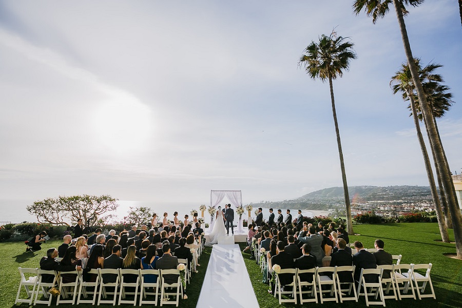 16 Ritz Carlton Laguna Niguel Wedding by Sarah Mack Ceremony