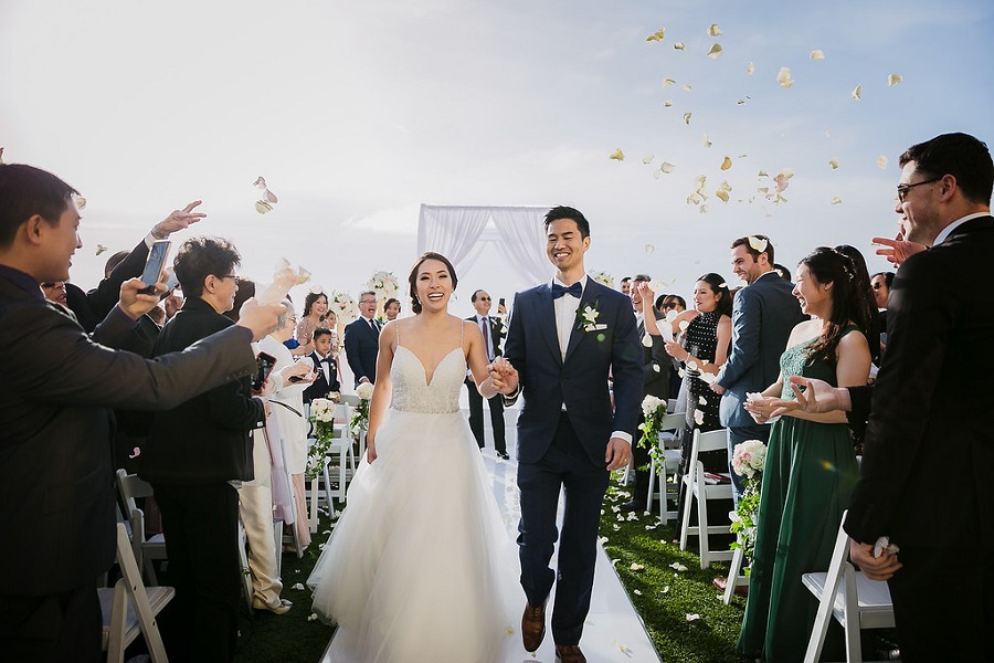 17 Ritz Carlton Laguna Niguel Wedding by Sarah Mack Ceremony