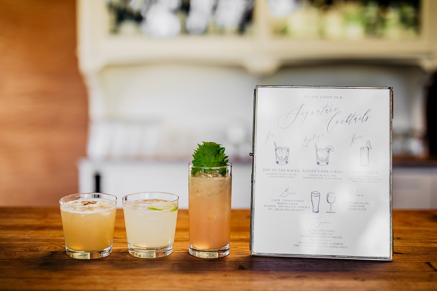 44 Triunfo Creek Vineyard Wedding by Sarah Mack Photography Signature Cocktails