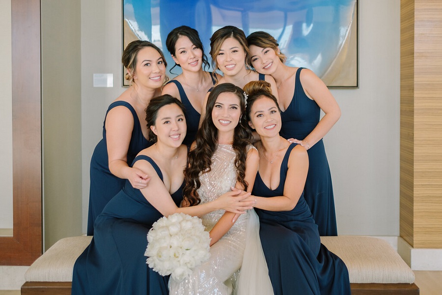 11 Pasea Huntington Beach Wedding by Cotton Love Studios Bridesmaids