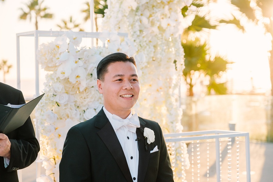 15 Pasea Huntington Beach Wedding by Cotton Love Studios Ceremony
