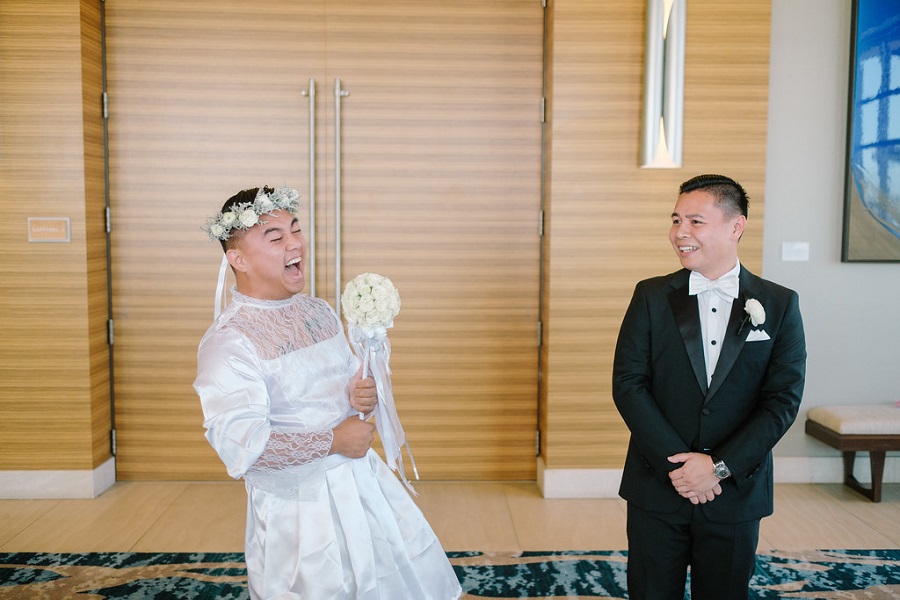 7 Pasea Huntington Beach Wedding by Cotton Love Studios First Look