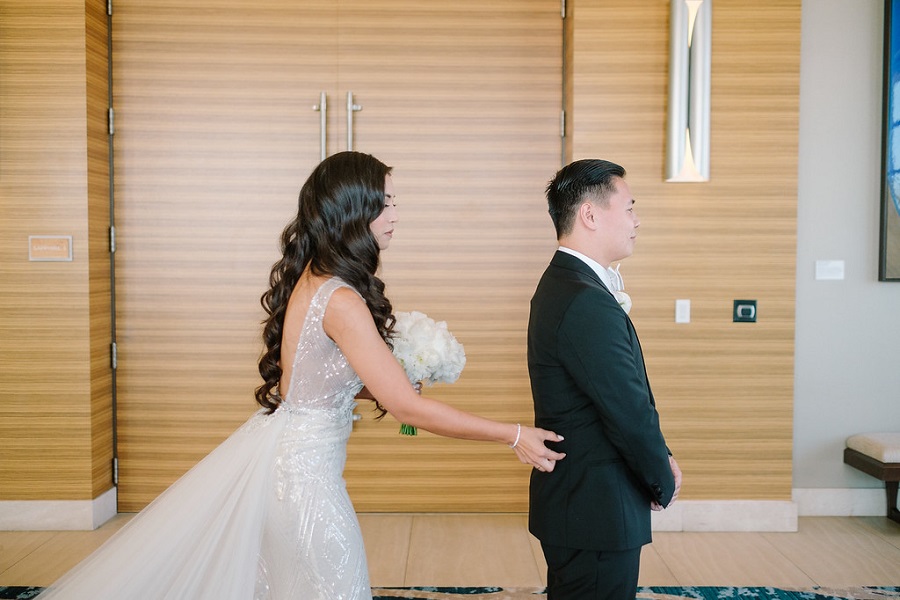 8 Pasea Huntington Beach Wedding by Cotton Love Studios First Look